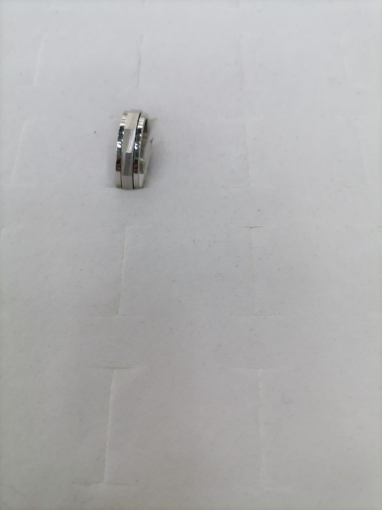 Titanium steel silver mid-convex sliding design