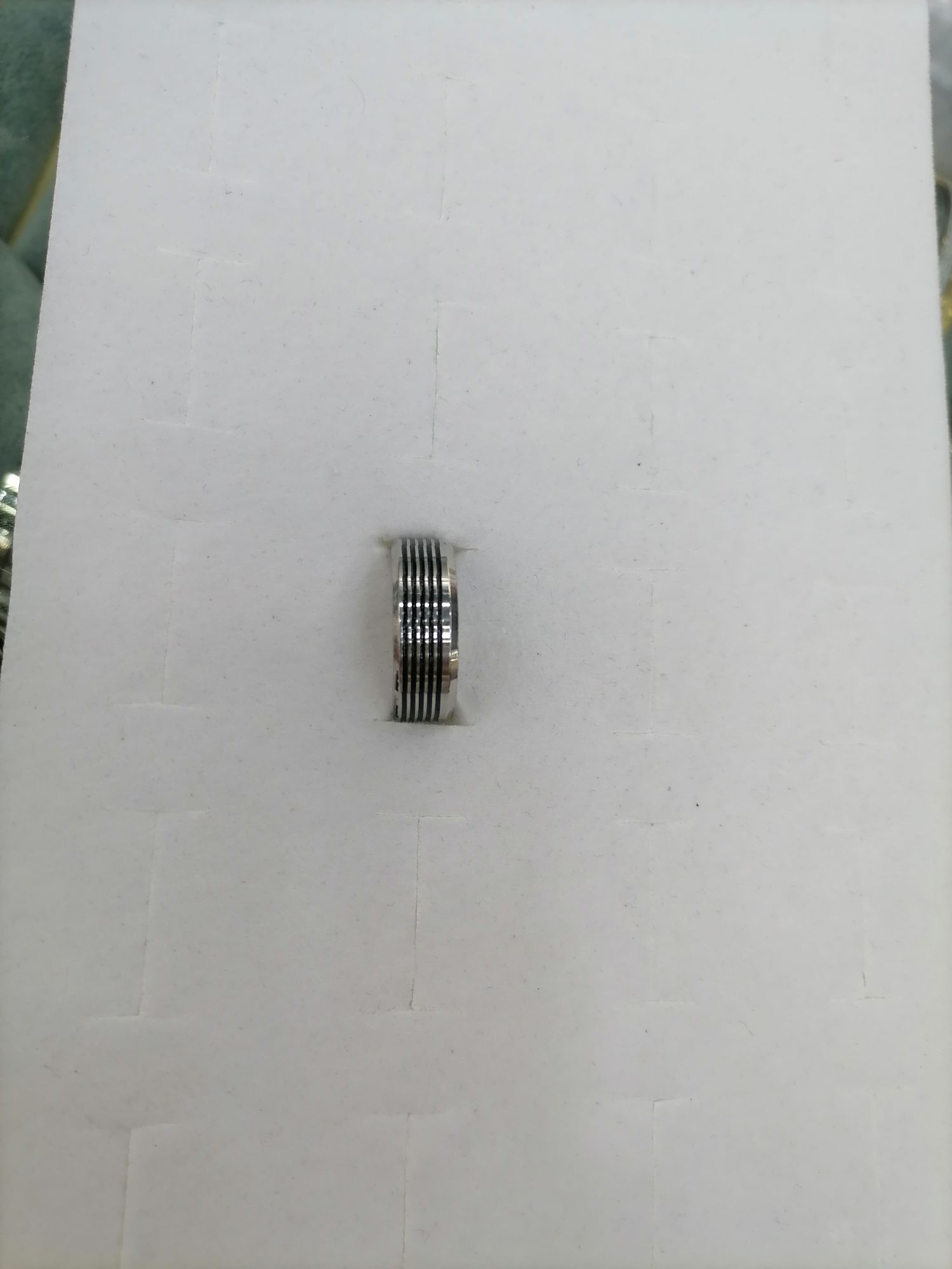خاتم قطرات من 5 طبقات من الفولاذ التيتانيوم detail image 2
