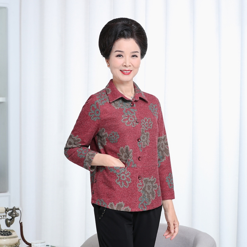 中老年女装/衬衣/妈妈装产品图