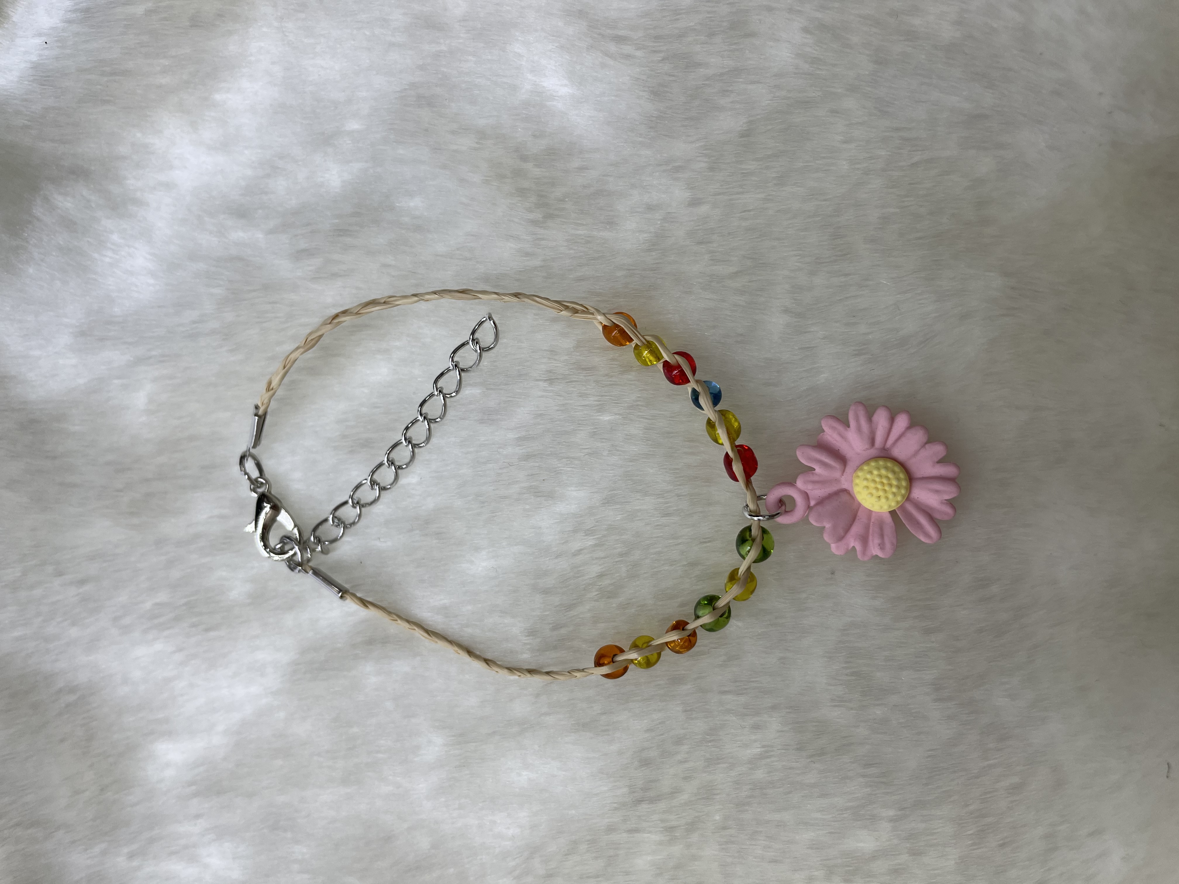 Pink Daisy bracelet buckle Pink Daisy bracelet buckle Pink Daisy bracelet Application Scenario