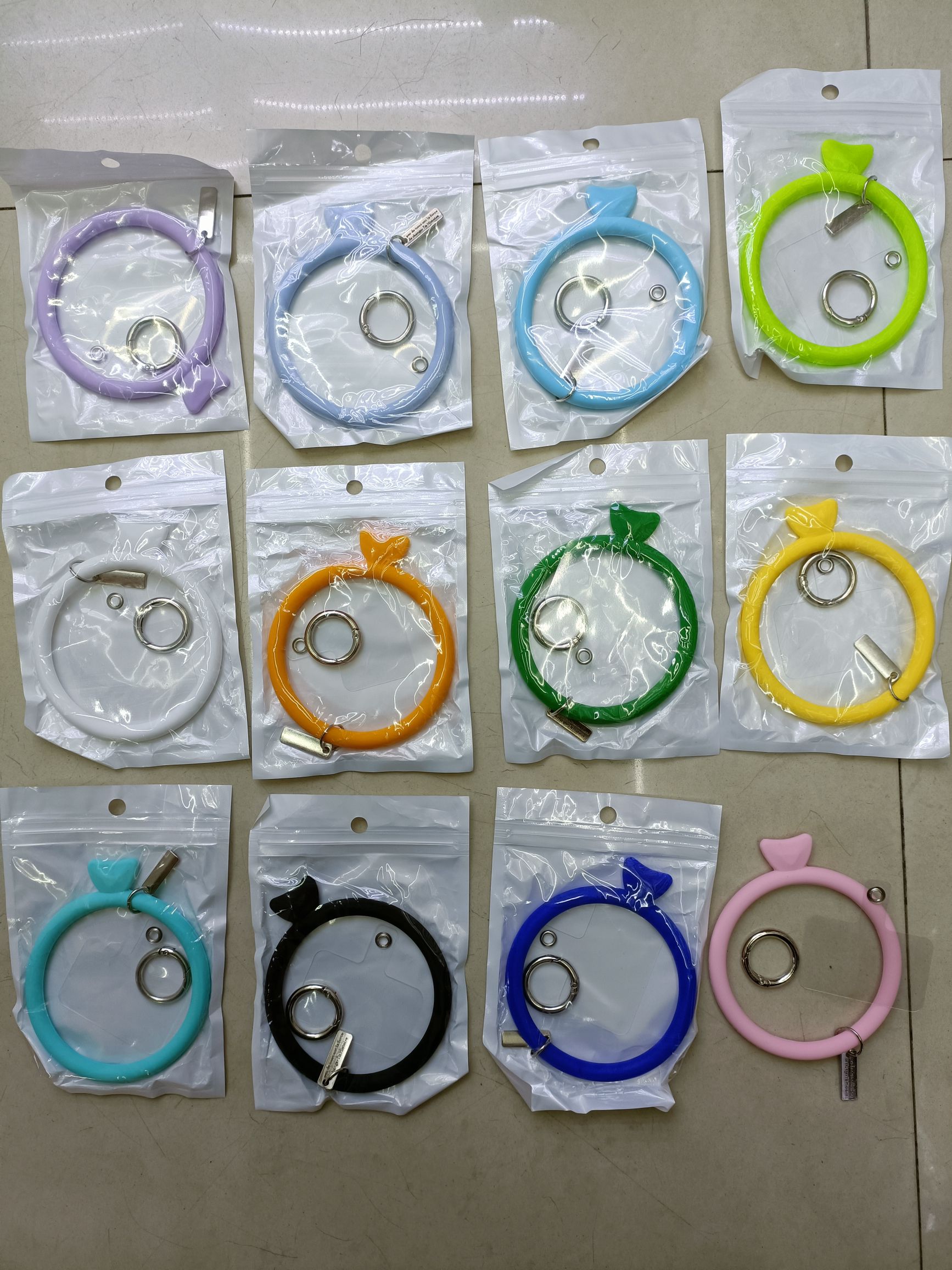 爱心手环卡片 手机防丢环