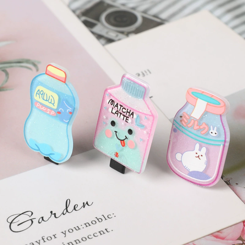 2022 New Children's Hair Clips, girls' hair clips, Korean version, cute princess, Flower Boy, side-clip bangs 10-piece set of small clips Specification image