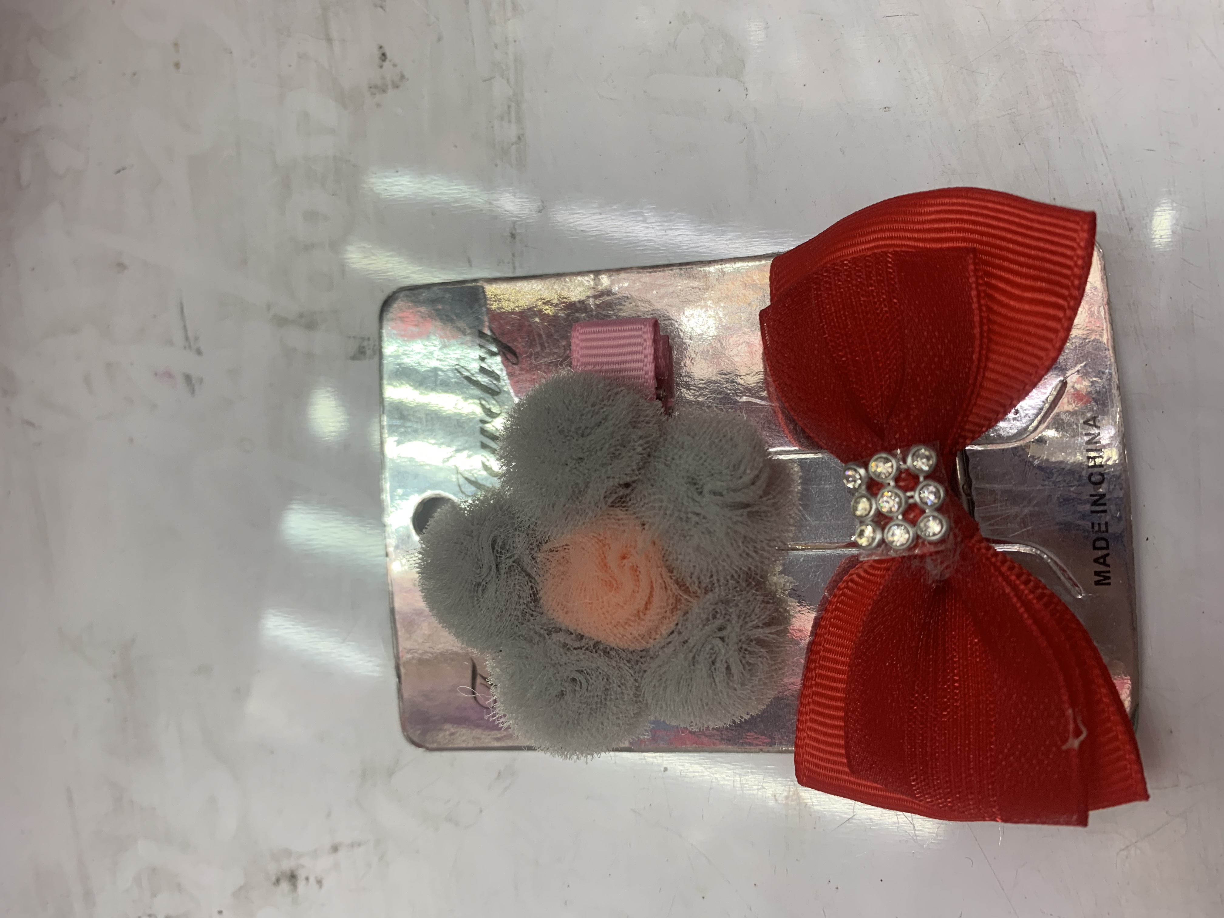 2 饰品，夹子，一对一卡，厂家直销，批发零售，价格实惠，颜色选6色， 022新款韩版时尚网红爆款，网球+蝴蝶结混款混色2