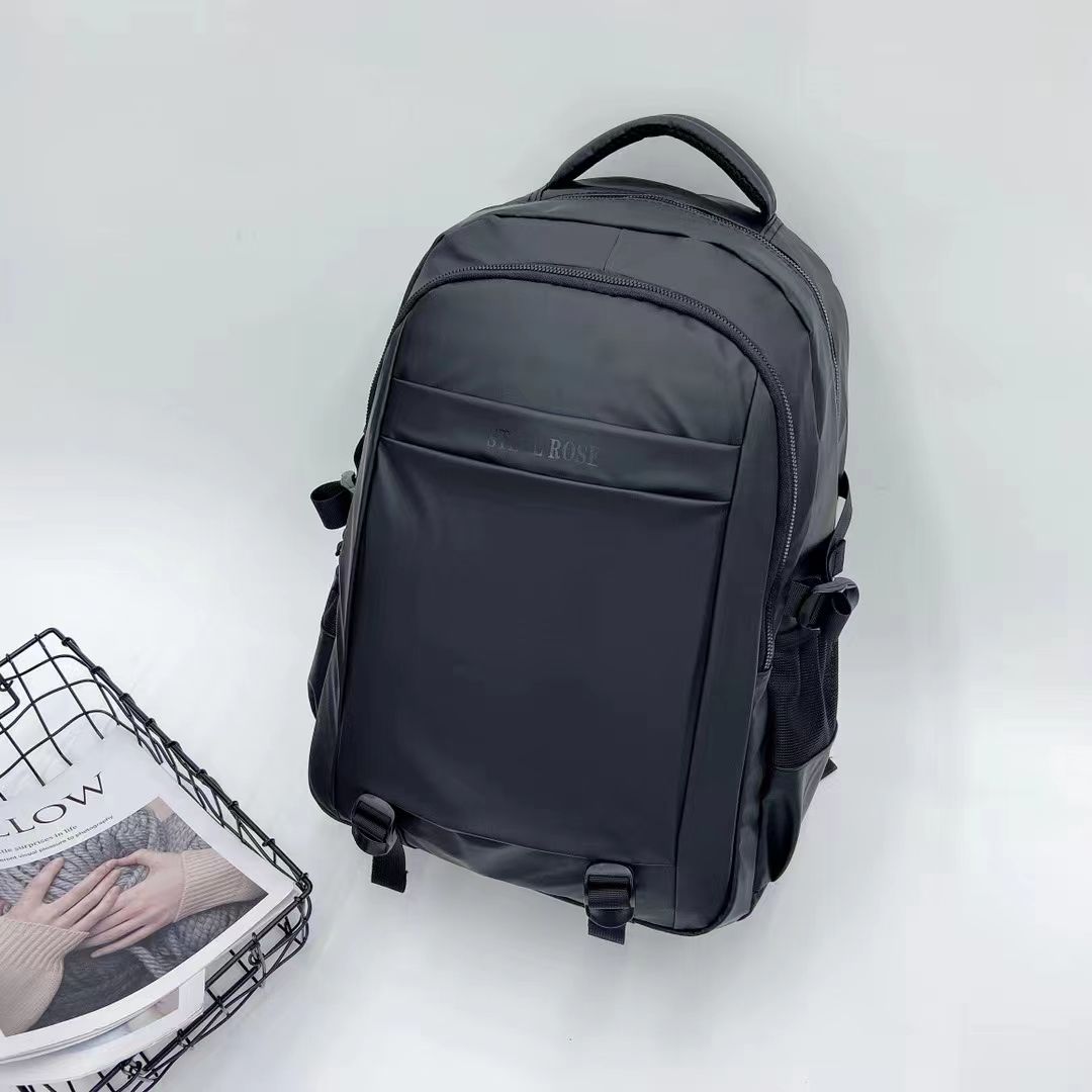 背包简约防水超轻面料双肩包户外旅行包背包男女同款轻便书包详情图4