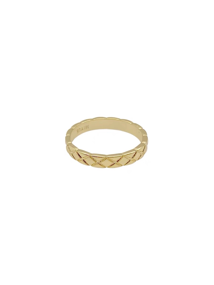 Zircon ring for women, simple and unique design, a niche Korean fairy organ, only -56 Application Scenario