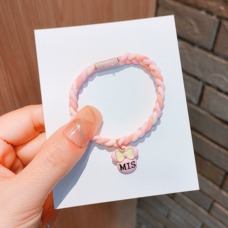 2022 Korean version popular hair tie, summer small rubber band bracelet, braid hair band, hair bun, hair accessory, hair tie, Korean headwear detail image 9