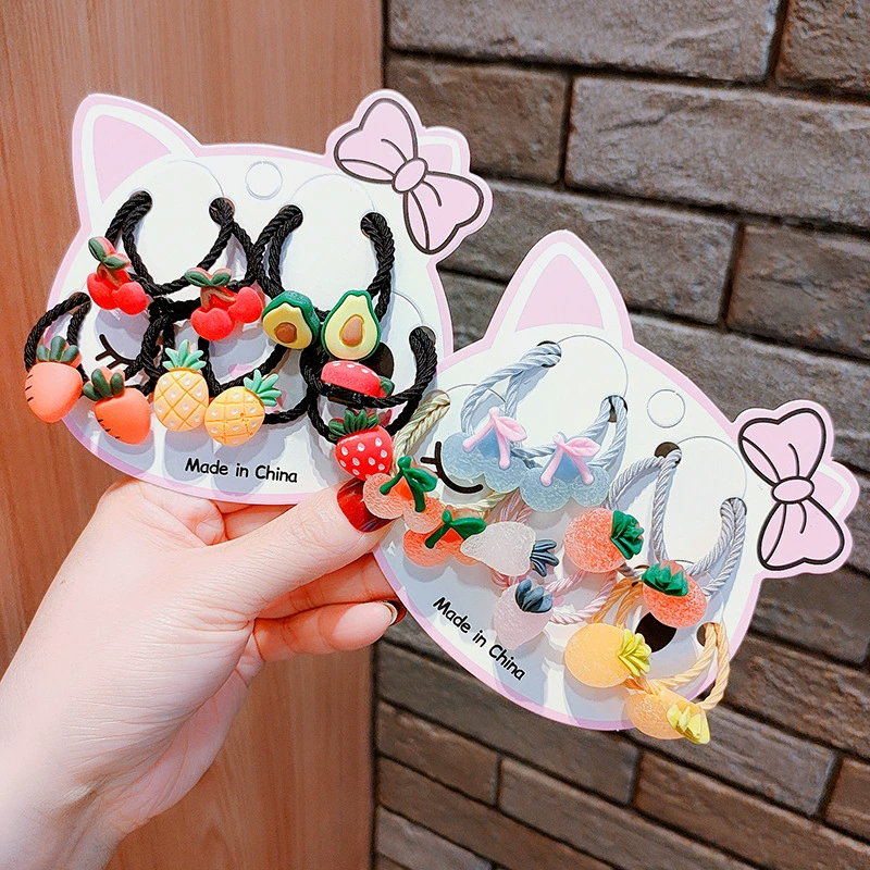 Baby hair bands, hair ties, no damage to hair, star hair bands, girls' headwear, candy high-elastic hair ties, children's hair accessories Specification image