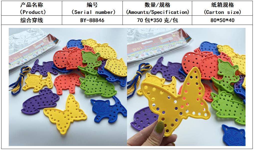 螺丝碰对 综合穿线 童趣风火轮 软体小太阳 五彩扣环详情图3