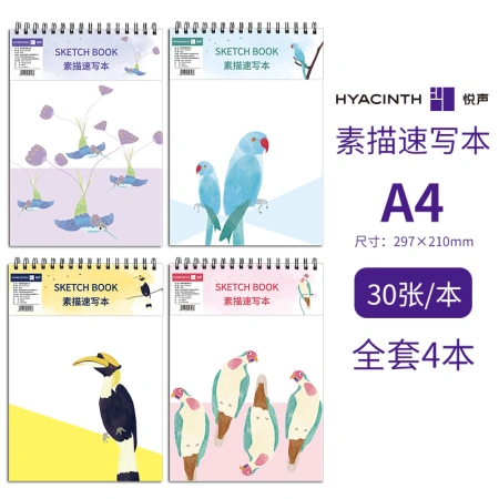 دفتر رسم يويشنغ A4 بأربعة أغلفة