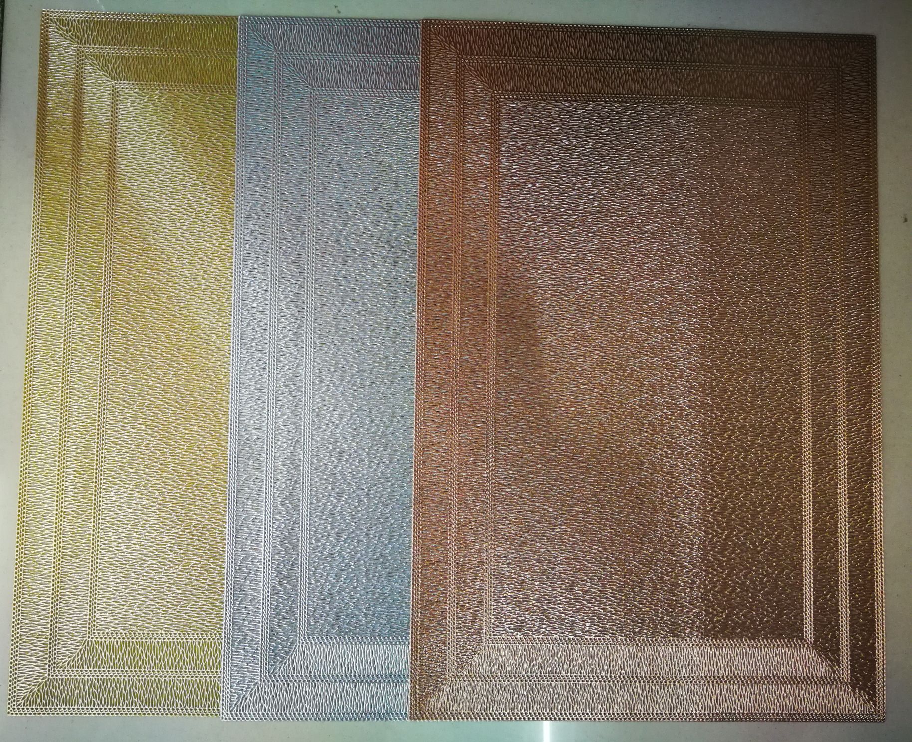 Placemat, Pvc Placemat, Environmentally Friendly Placemat, Thermal Insulation, Multi-Purpose Placemat undefined
