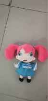 Cross-border new product poppy playtime plush toy game peripheral poppy Doll Little Girl figurine, Yiwu, Zhejiang details Picture