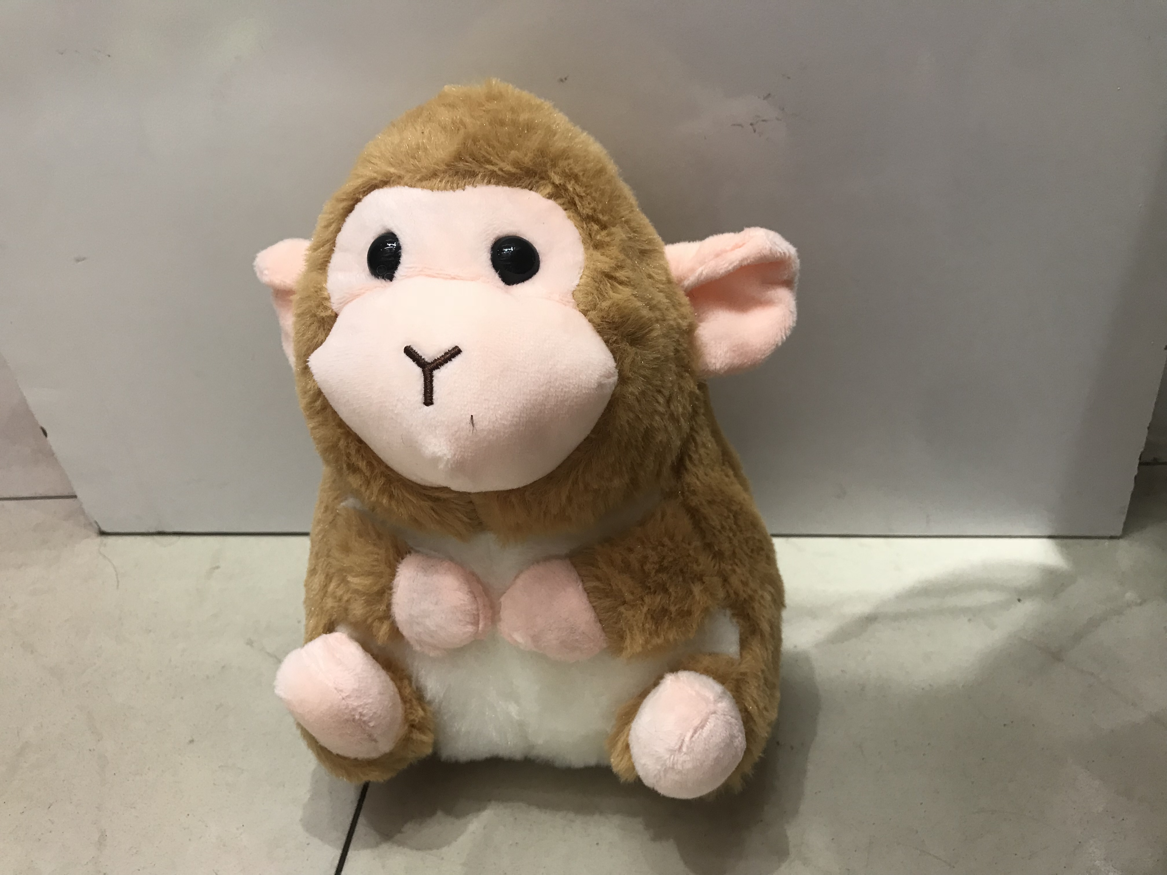 20cm 小猴子 单色 毛绒玩具公仔玩偶图