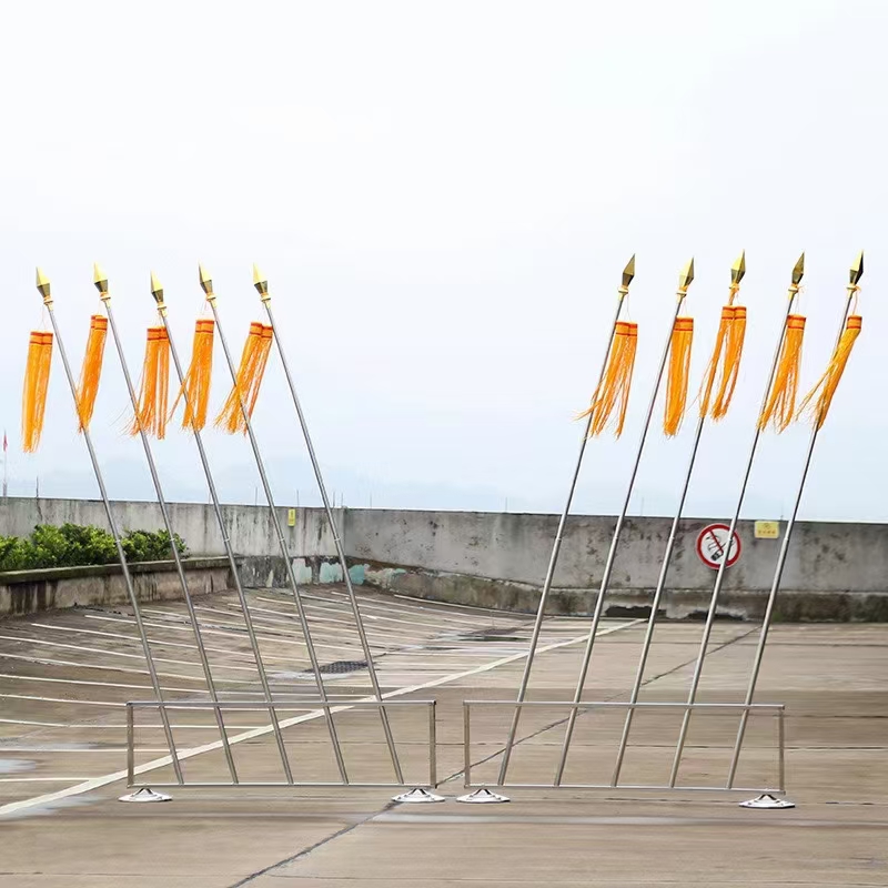 对旗架子细节图