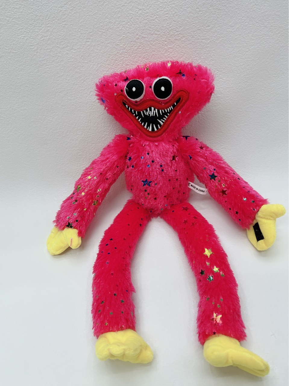 Plush embossed star Bobby figurine, plush shiny Bobby toy figurine, Bobby embossed star Bobby plush pic 2