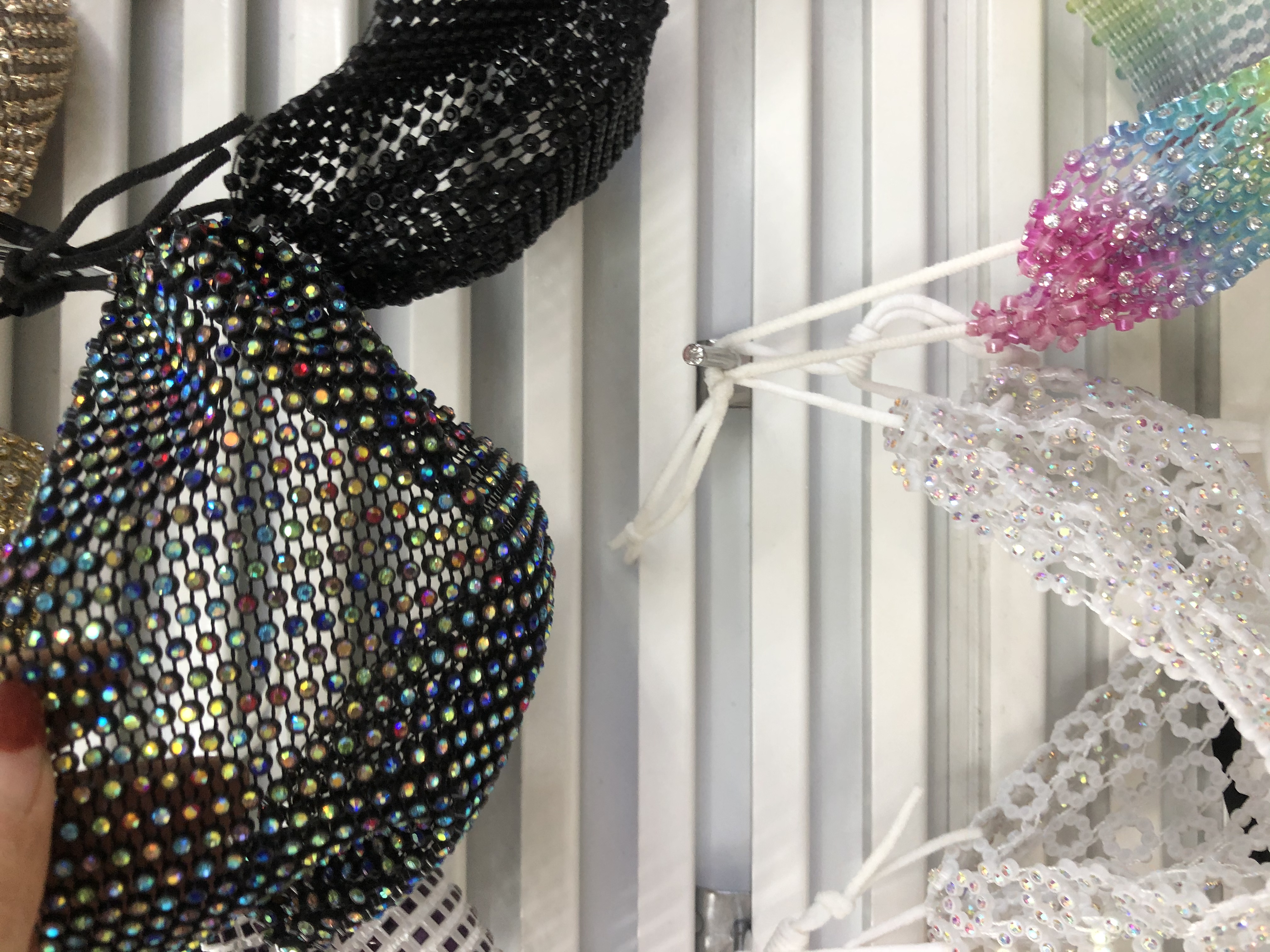 Anti-嗮 gradient mask strap drill mask strap drill halter strap drill pants Specification image