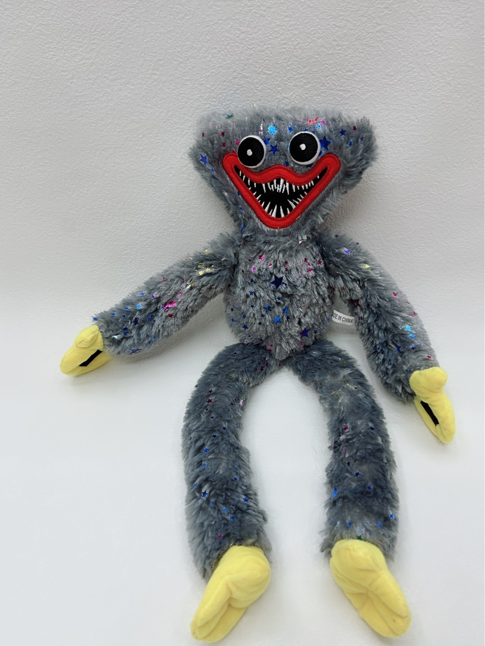 Plush embossed star Bobby figurine, plush shiny Bobby toy figurine, Bobby embossed star Bobby plush pic 3