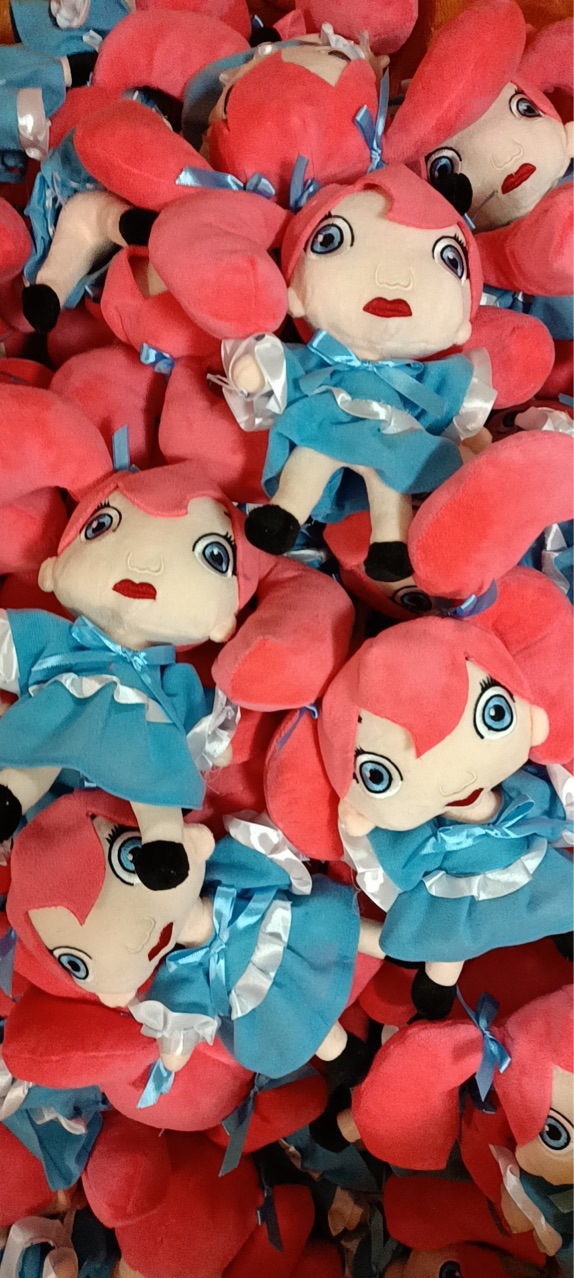 Cross-border new product poppy playtime plush toy game peripheral poppy Doll Little Girl figurine, Yiwu, Zhejiang