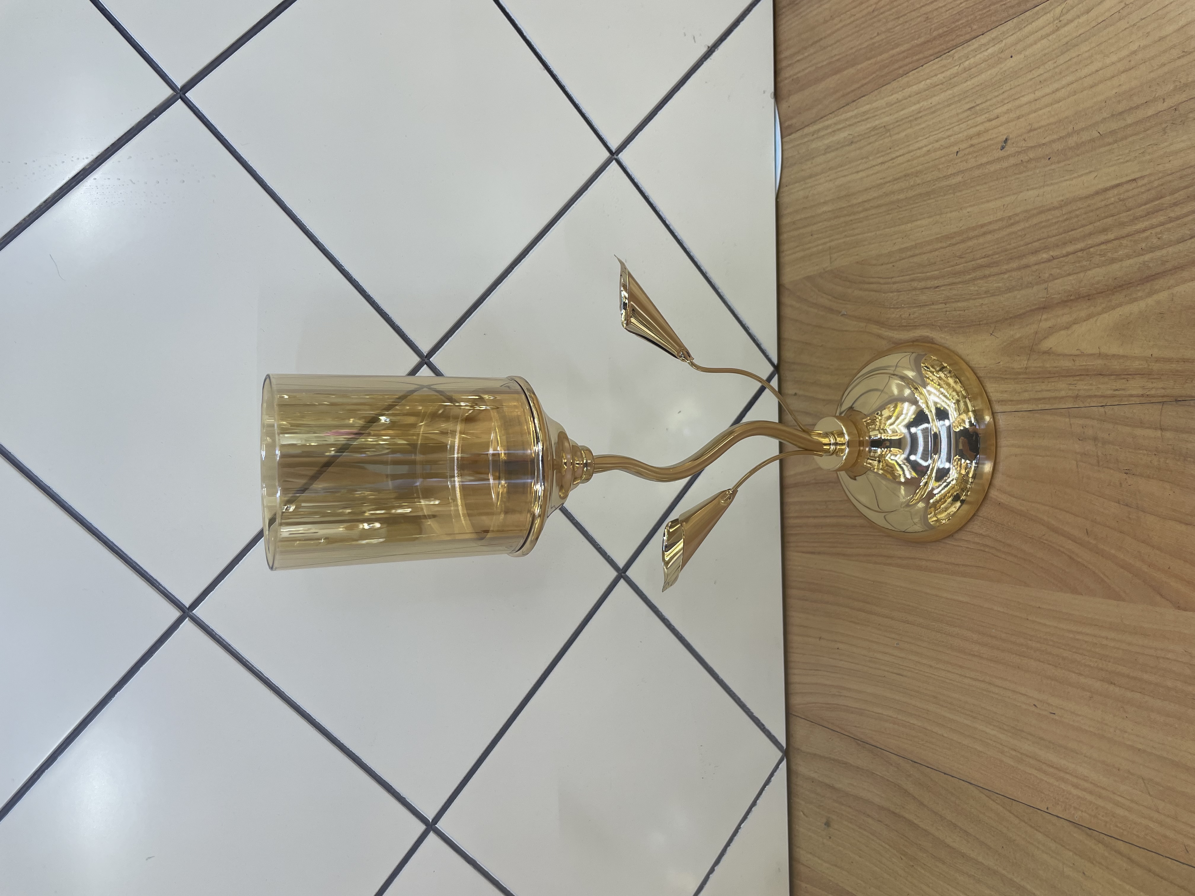 金属工艺品/合金烛台/烛台白底实物图