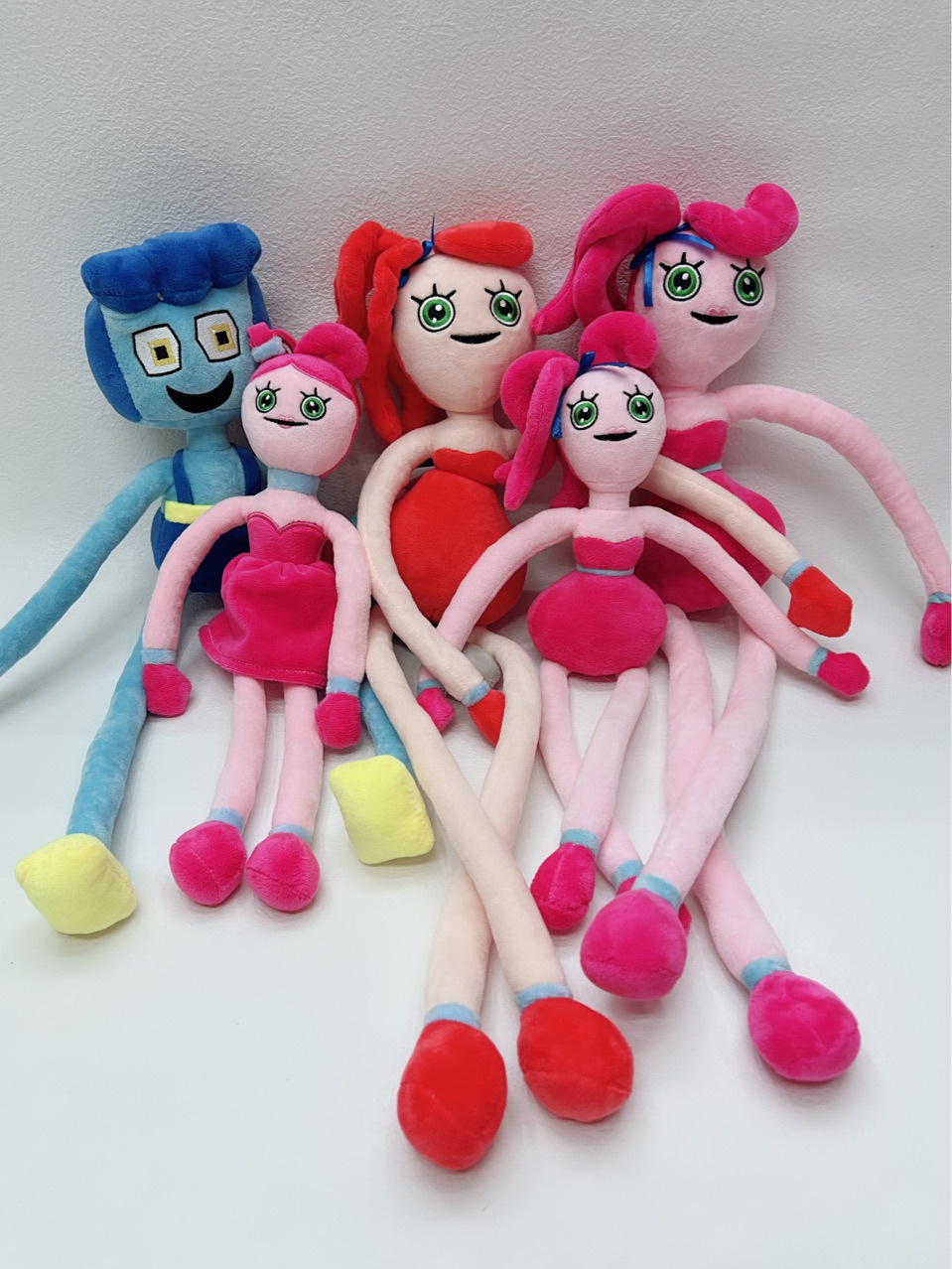 Cross-border poppy playtime mommy Poppy Mom Plush Toy Pink Rose Red Long-legged spider Spirit Plush toy
