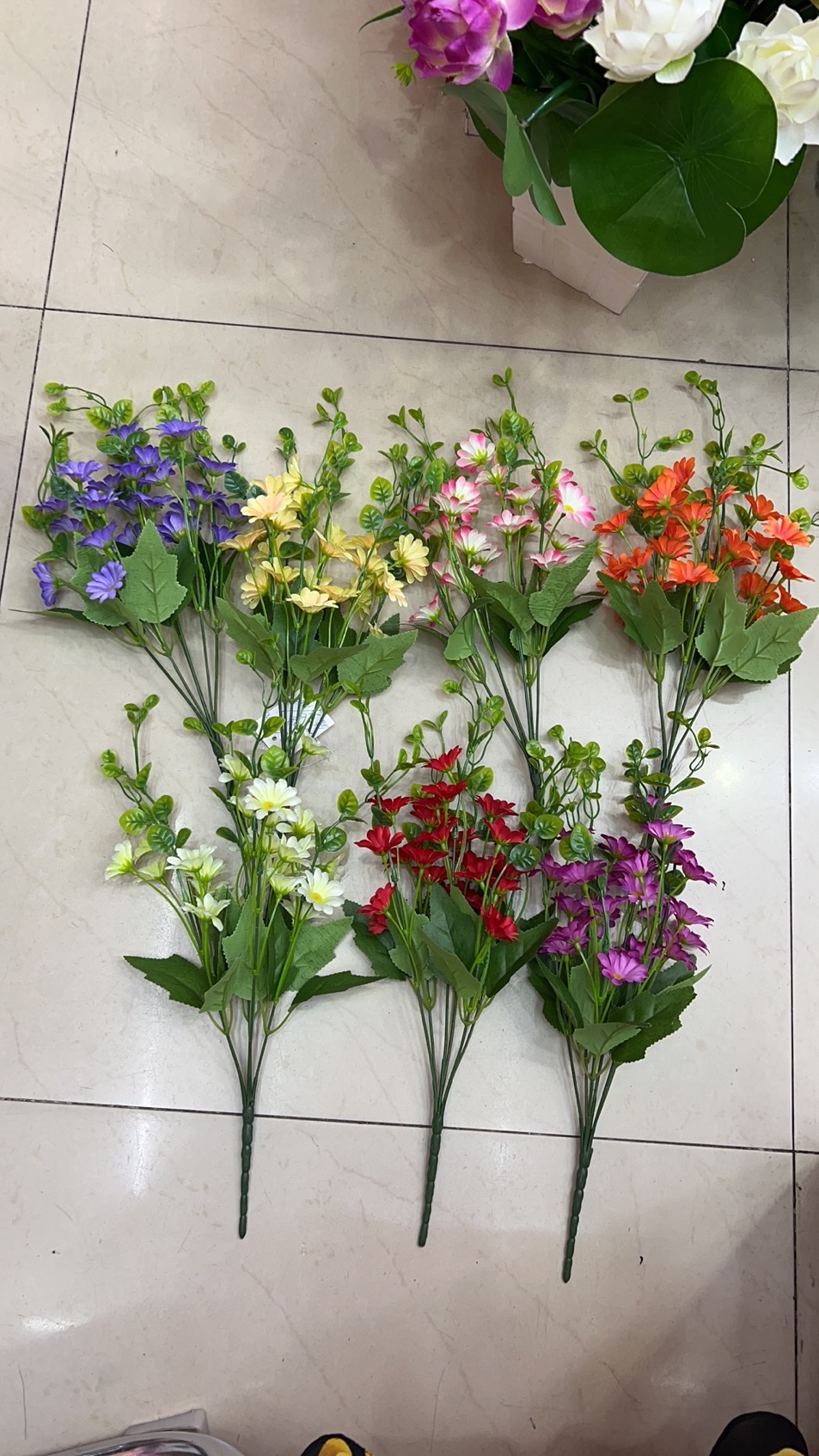 5叉小花 仿真丝花 工艺制作 家居摆件 厨窗展示家庭装饰工艺品 可以来样定制