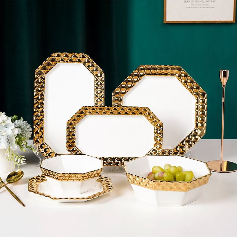 电镀新品陶瓷套装