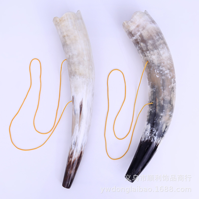 牛角号天然儿童玩具牦牛角豪角喇叭吹响乐器11-01顺利饰品商行