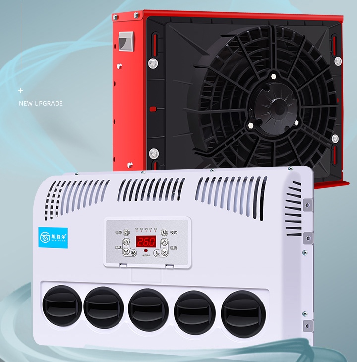 24V maquinaria de construcción aire acondicionado de estacionamiento acondicionador electrónico fuente de alimentación a bordo refrigeración individual cargador de coche fuente de alimentación multicable de carga rápida sistema de ignición accesorios