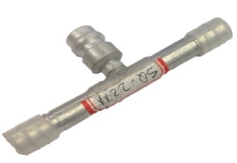 Conector de aluminio para coche con válvula tubo de aire acondicionado 3/8 5/8 16/32PIPE encendedor de carga rápida cargador de coche accesorios de alimentación multicable alimentación, accesorios del sistema de encendido Specification image