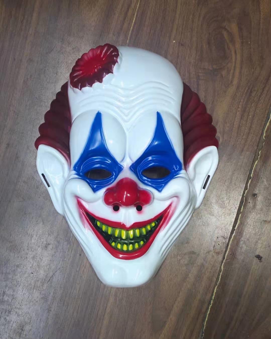 小丑面具万圣节派对装扮玩具批发图