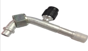 Conector de aluminio para coche con válvula tubo de aire acondicionado 3/8 5/8 16/32PIPE encendedor de carga rápida cargador de coche accesorios de alimentación multicable alimentación, accesorios del sistema de encendido Application Scenario