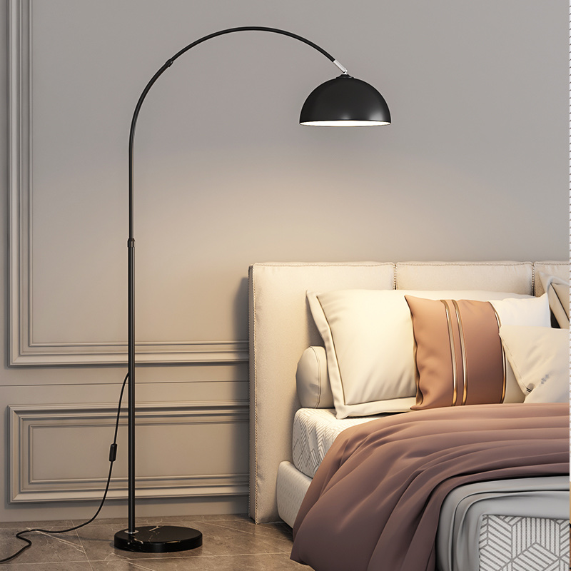Black hanging fish floor lamp Item Picture