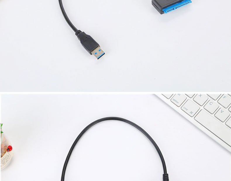 易驱线 2.5寸固态机械硬盘线USB3.0转SATA  驱线SATA硬盘转接线详情13