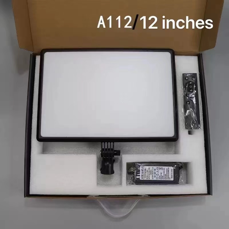 Live streaming light, fill light, flat panel light, square soft light, 18 inches, 14 inches, 12 inches pic 7