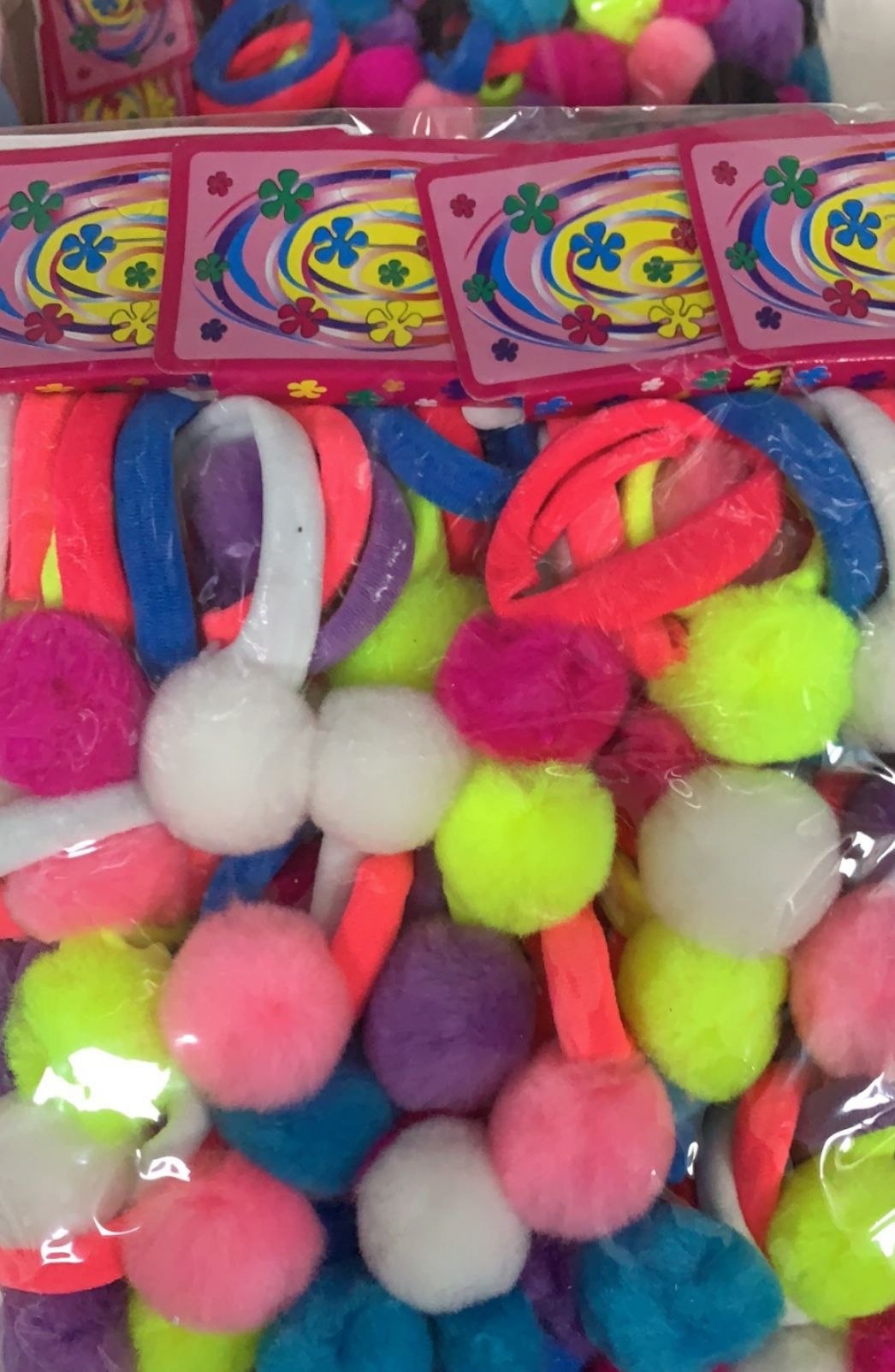 Hairball, rubber band and hair band, colors can be mixed