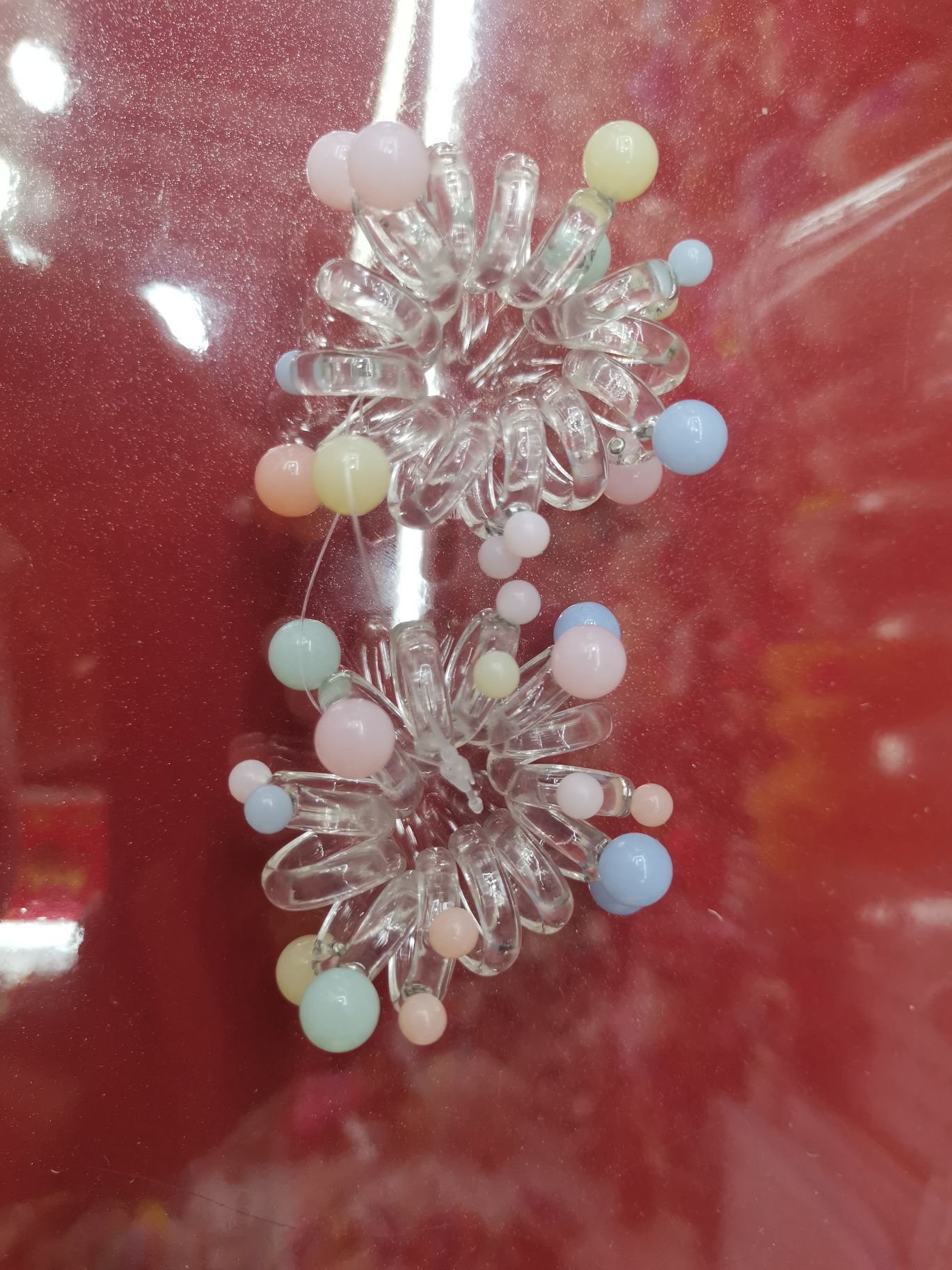 Order jelly beads for transparent wristbands