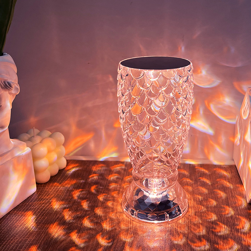 Acrylic three-color night light Application Scenario