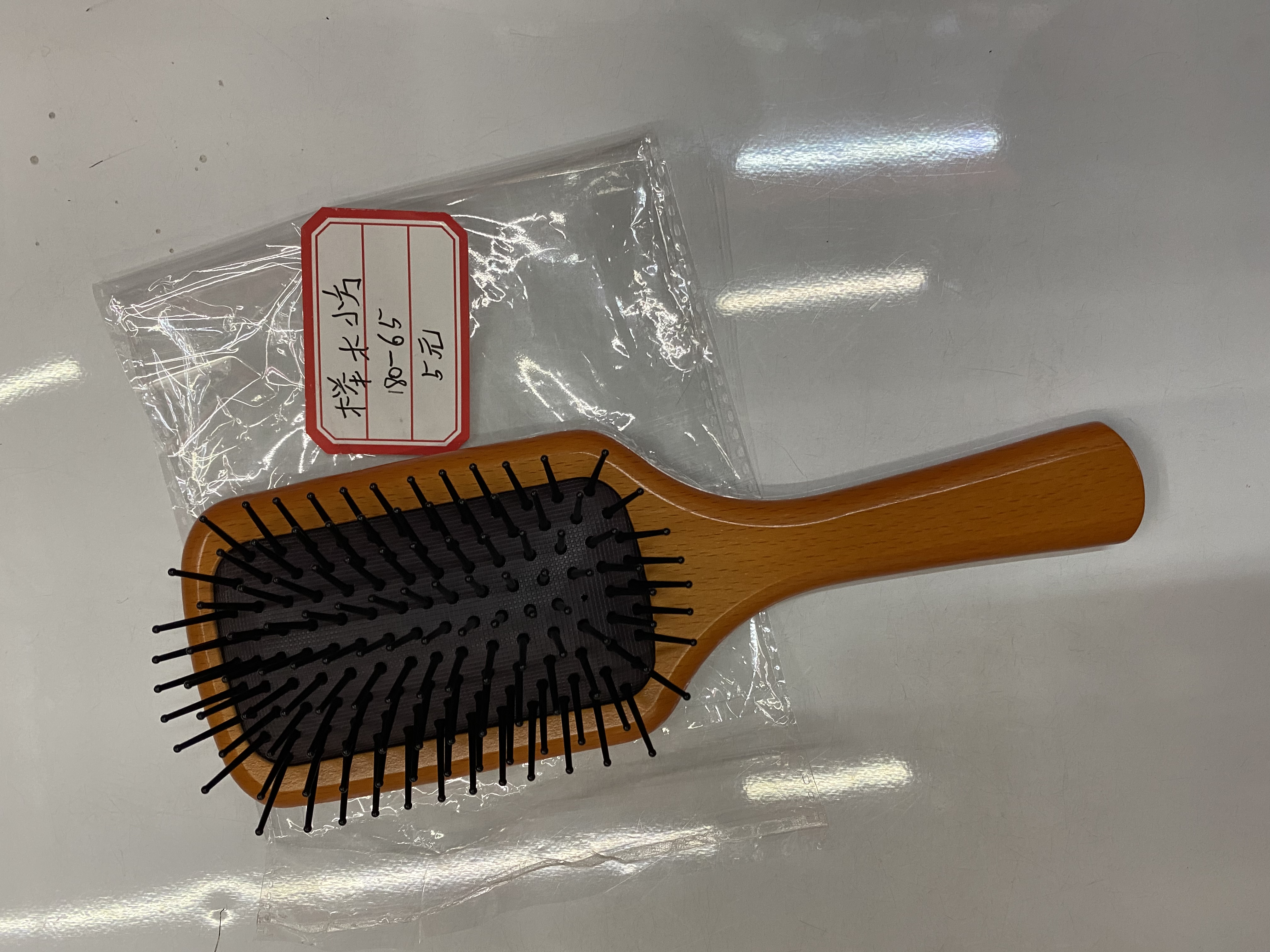 精品木头按摩梳木梳详情图1