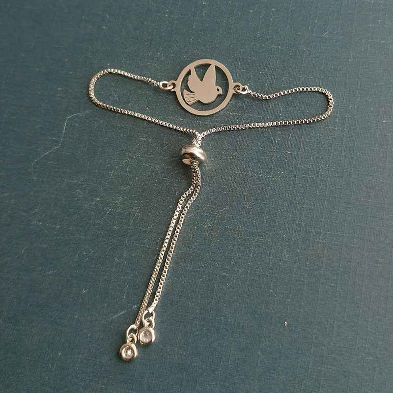 INS retro-style swallow and bird pendant DIY handcrafted jewelry bracelet earrings accessory materials Specification image