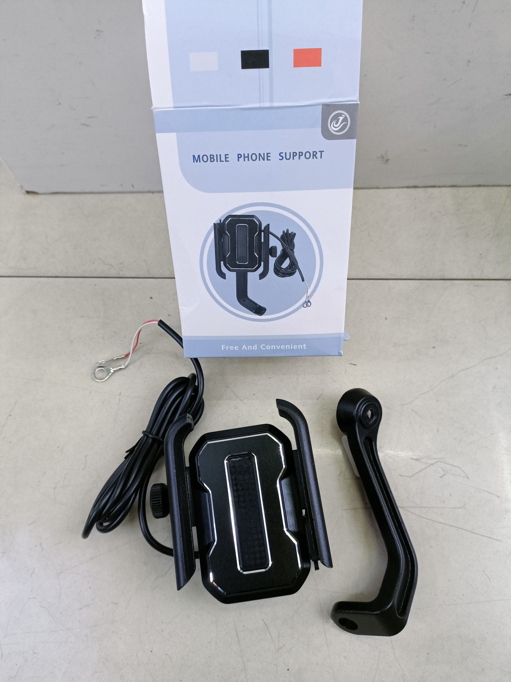 摩托车带充电手机支架 摩托车带线详情图2