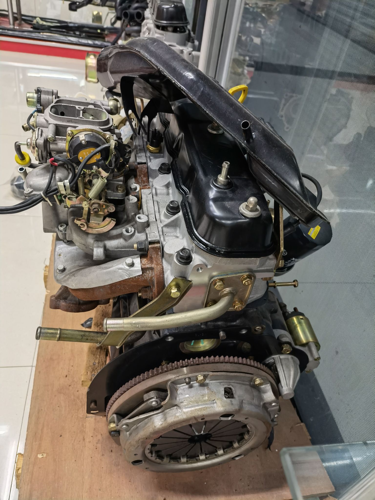 Toyota 4y engine，丰田海狮金杯海狮4y发动机总成详情图3