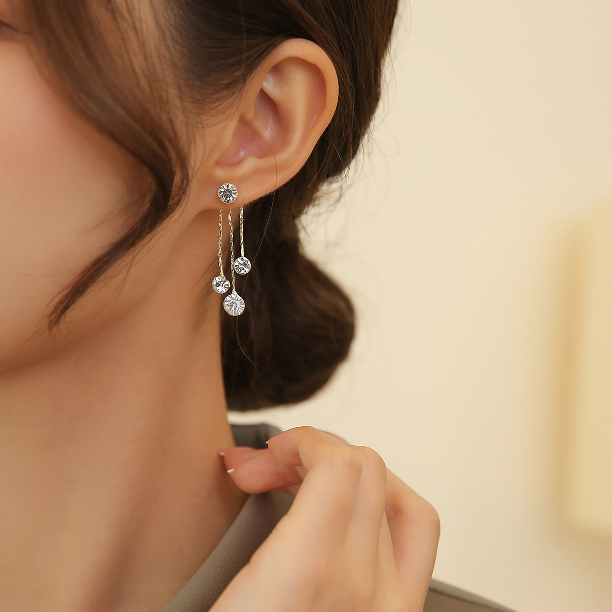 Korean-style high-end mosquito-repellent incense with no ear holes, long tassels, super ethereal and light style, versatile