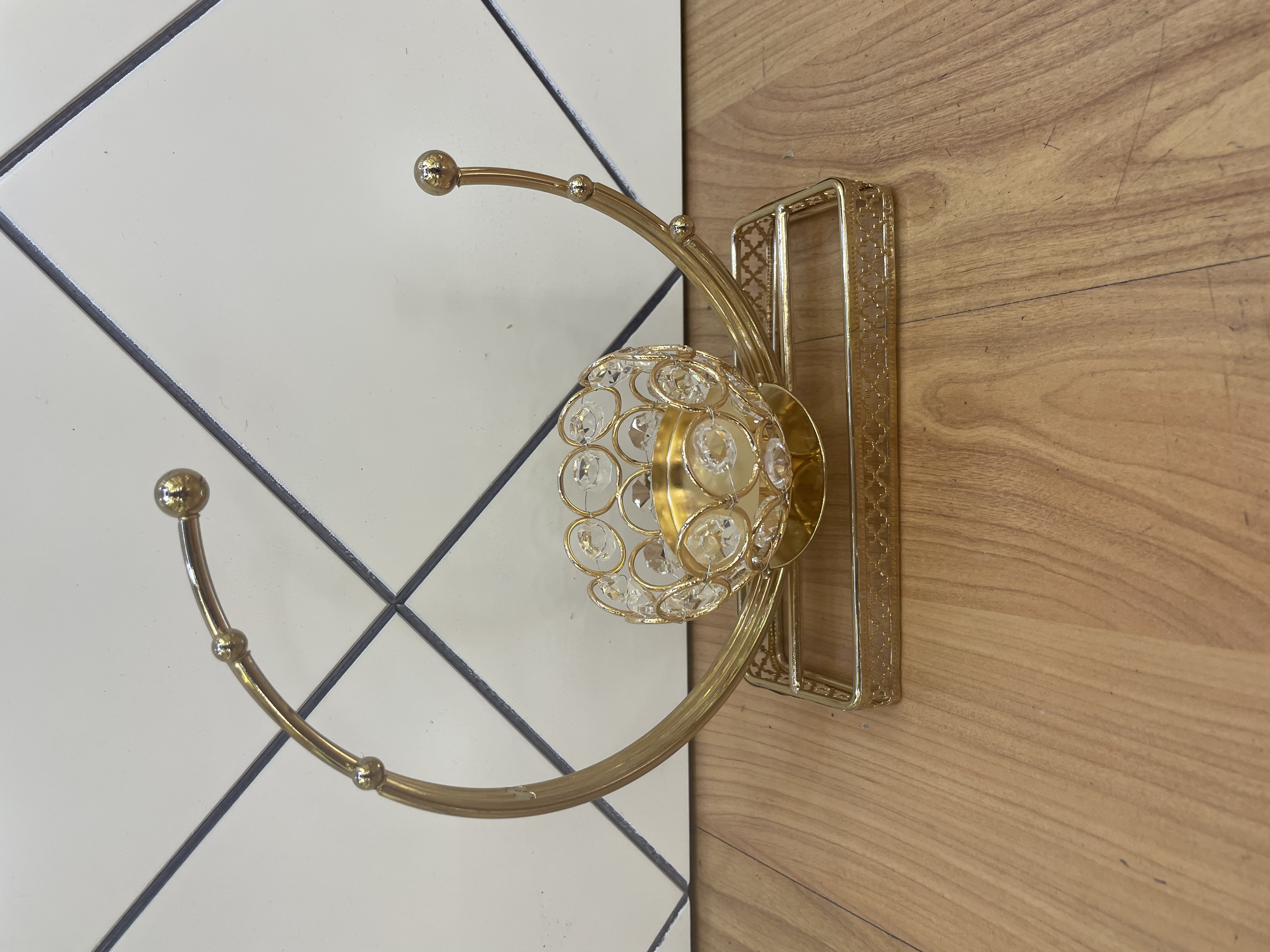 金属工艺品/合金烛台/烛台白底实物图