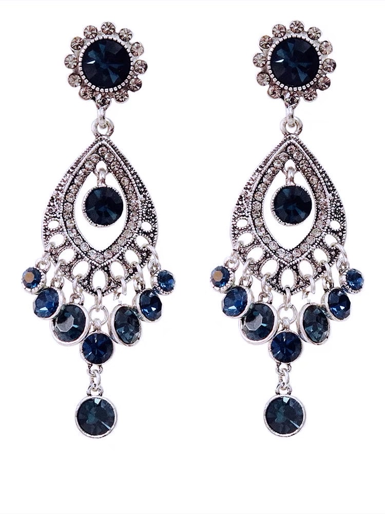 民族风耳环长款气质女韩国波西米亚复古耳饰夸张