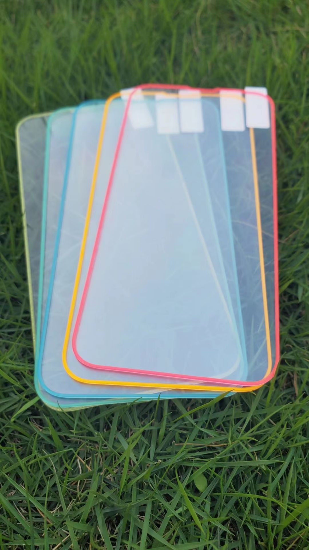 The price of luminous tempered film for mobile phone tempered film bare sheet Item Picture