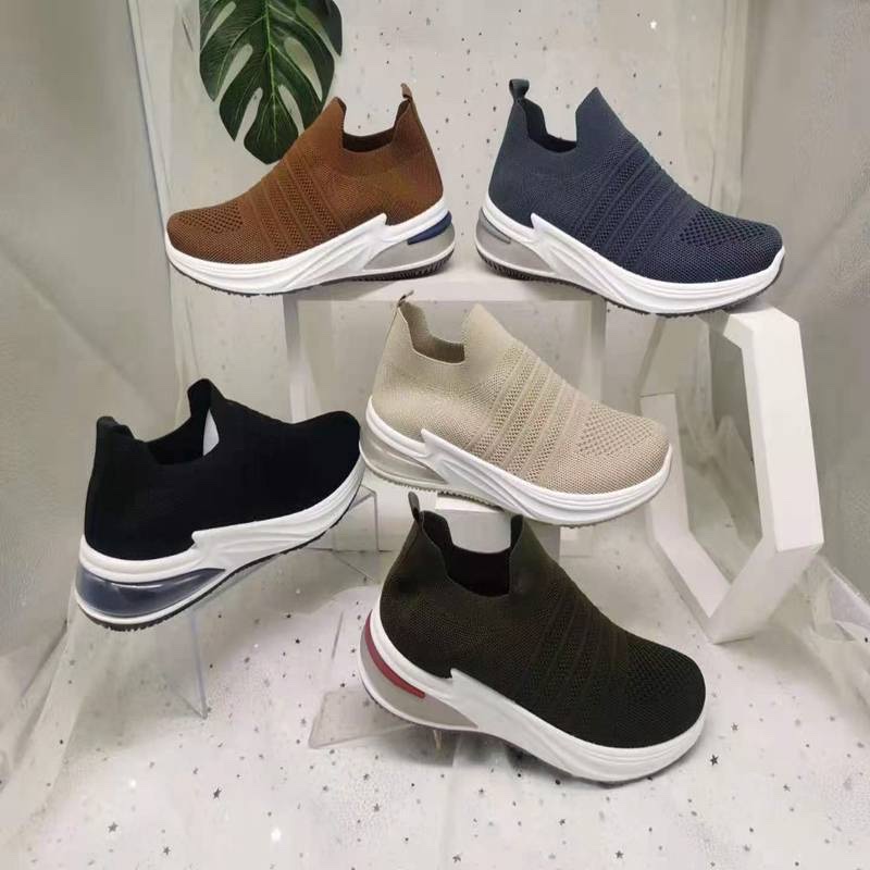 休闲鞋M5飞织运动鞋男鞋耐穿防臭