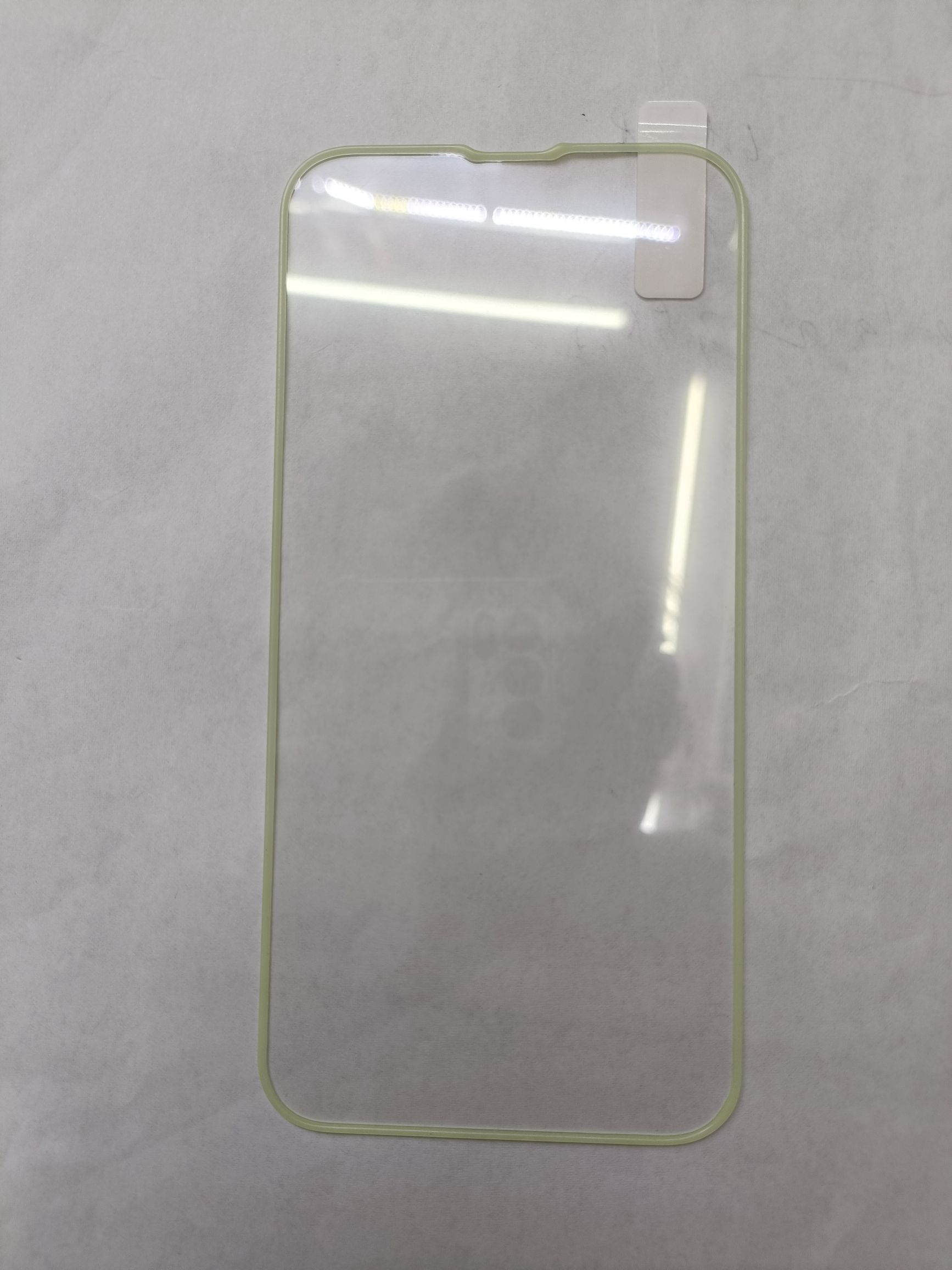 The price of luminous tempered film for mobile phone tempered film bare sheet detail image 4