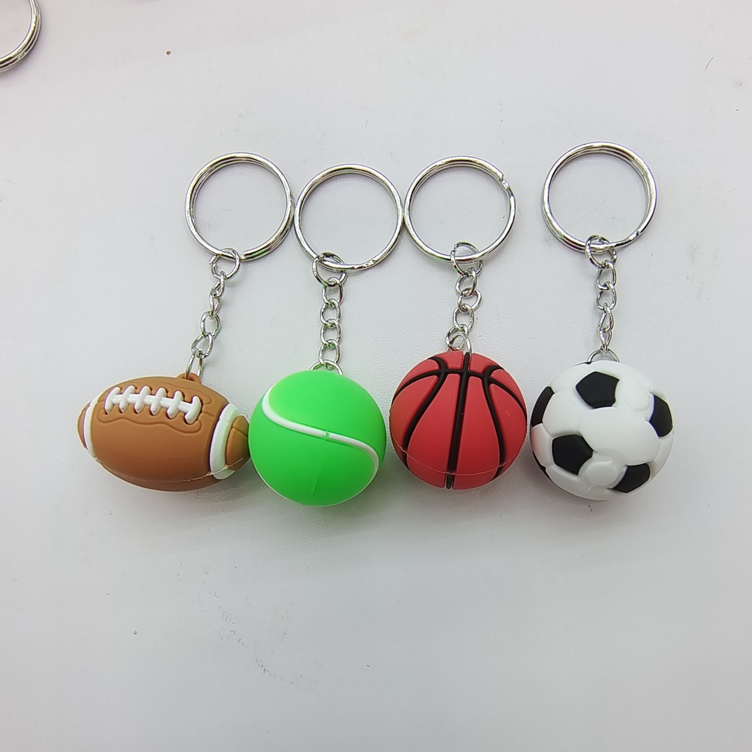 卡塔尔世界杯 足球篮球橄榄球网球钥匙扣挂件 ［价格联系客服］详情图2