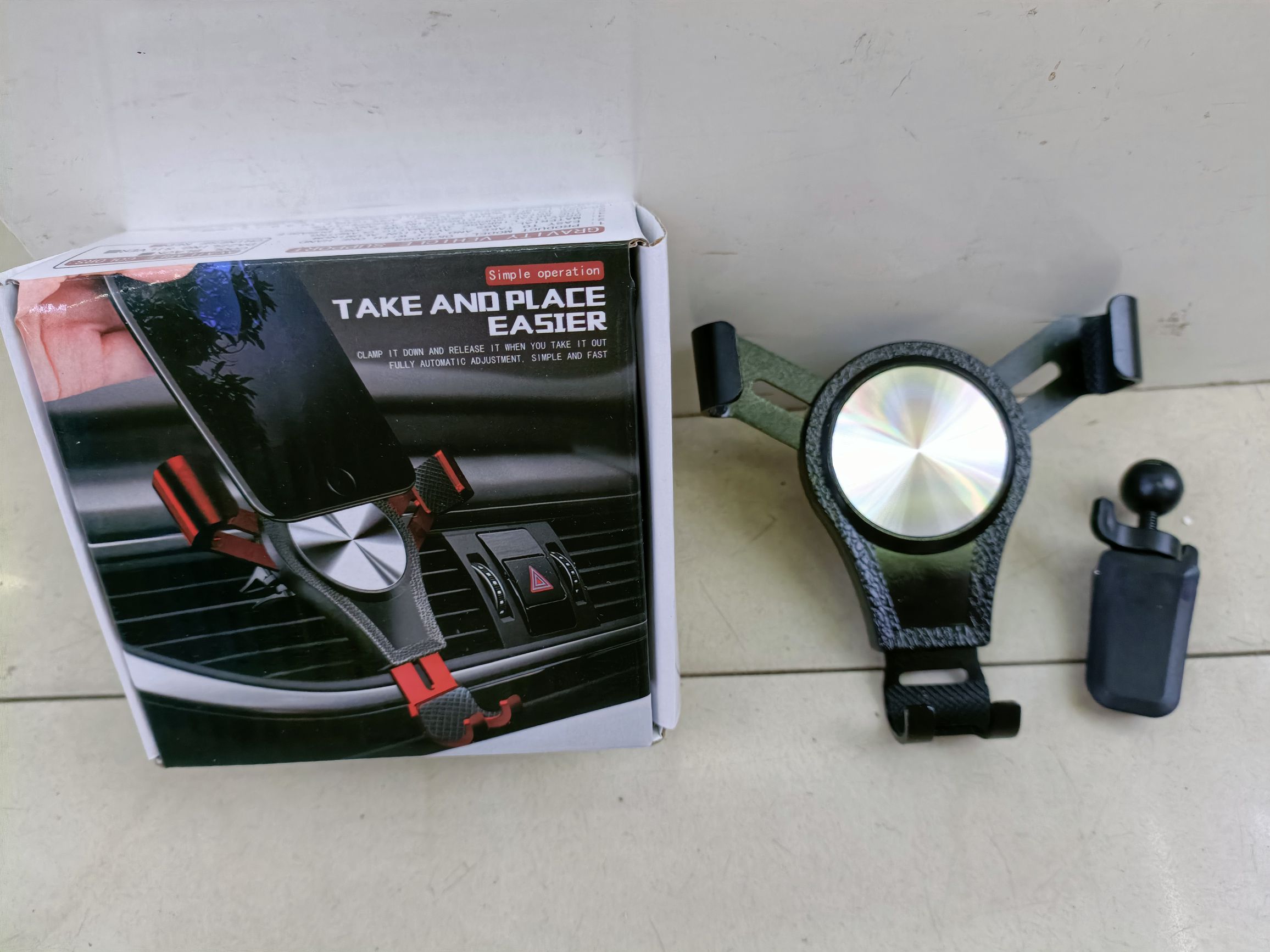 出风口重力手机支架