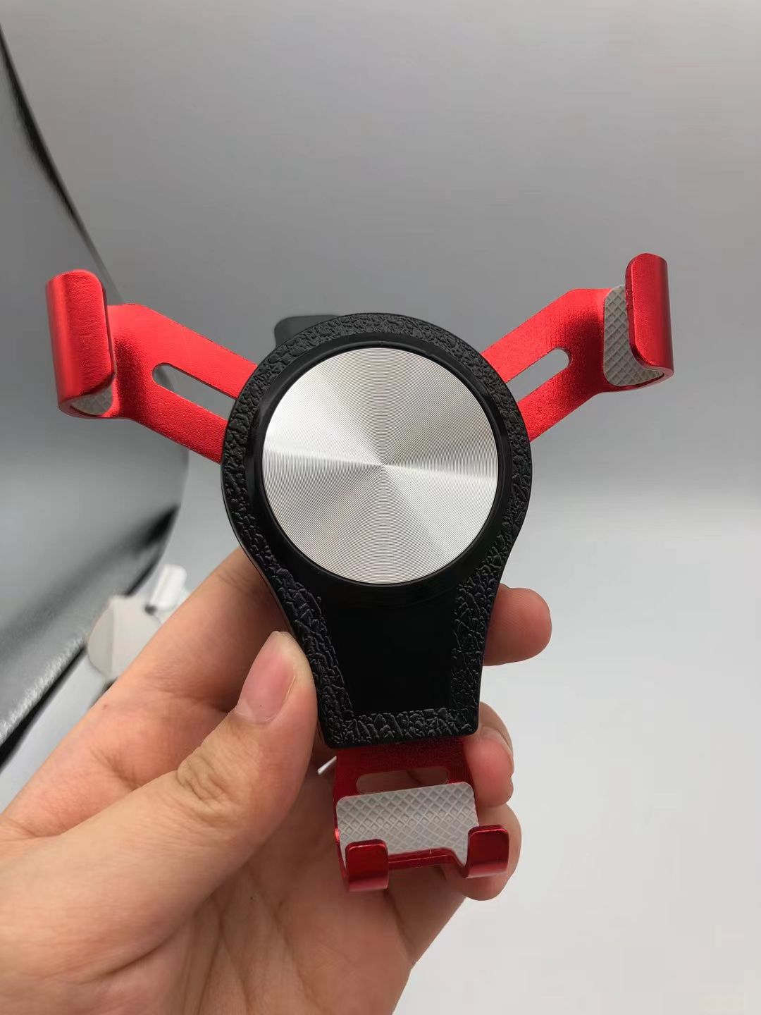 车载手机支架实物图