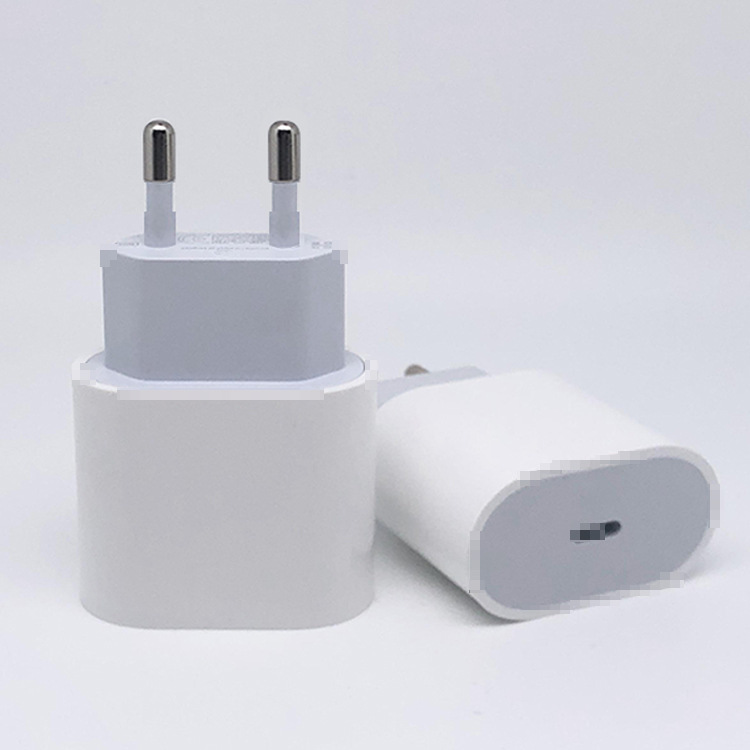 Estándar europeo y americano PD cabeza de carga rápida 12W/18W/20w cabeza de carga de teléfono móvil estándar europeo aplicable apple 12 iPhone13 dispositivo de carga rápida detail image 1